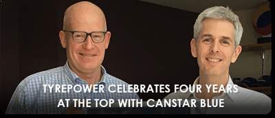 Tyrepower Celebrates Four Years at the Top with Canstar Blue