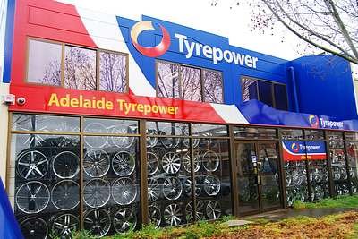 Exterior of Tyrepower store.