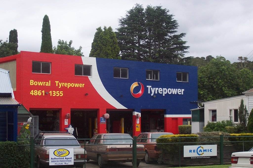 Exterior of Tyrepower store.