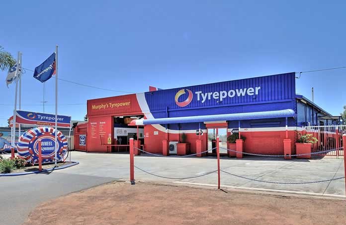 Exterior of Tyrepower store.