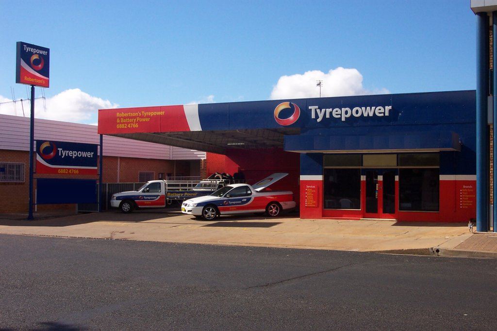 Exterior of Tyrepower store.