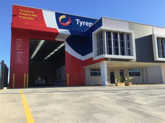 Exterior of Tyrepower store.