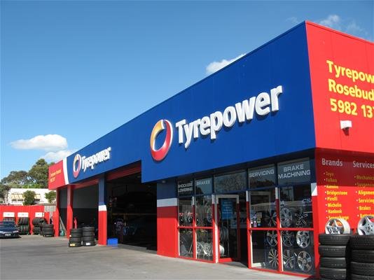 Exterior of Tyrepower store.