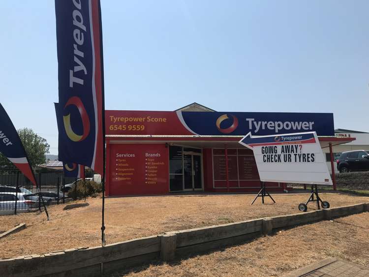 Tyrepower Scone